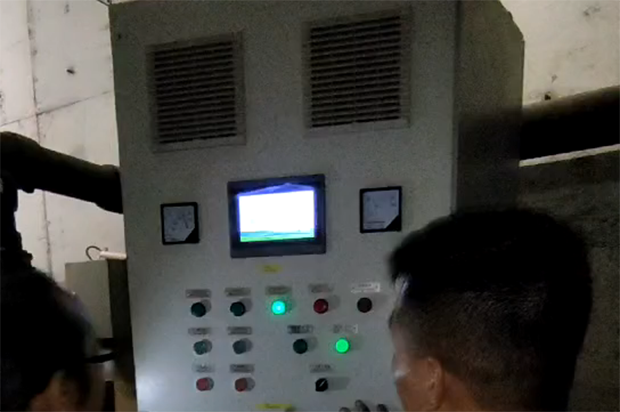 华为大型自动绿化喷淋项目